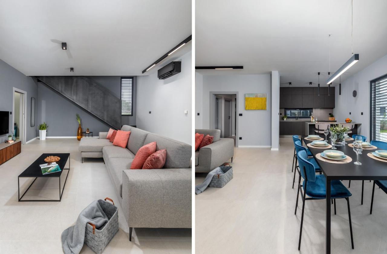 Amazing Private With Outdoor Swimming Pool In Vila Vodnjan